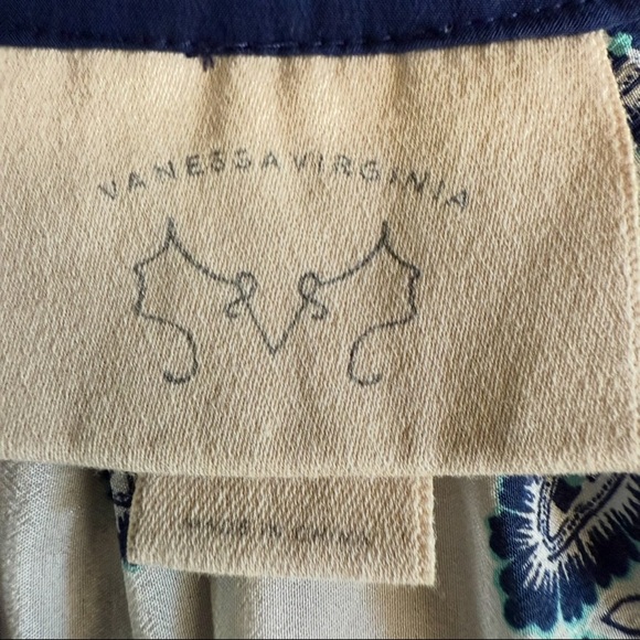 Anthropologie Vanessa Virginia Finn Silk Sleeveless Top Size Small - Picture 9 of 10